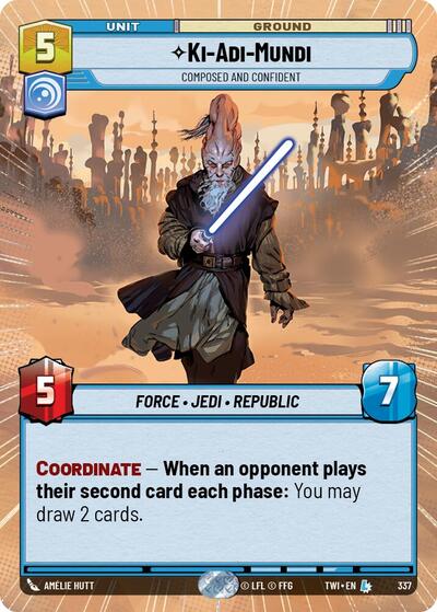 Ki-Adi-Mundi - Composed and Confident - 337 - Legendary (Hyperspace) - Twilight of the Republic