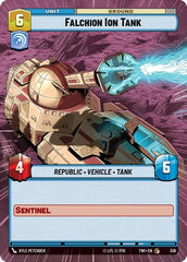 Falchion Ion Tank - 338 - Common (Hyperspace) - Twilight of the Republic