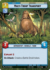 Multi-Troop Transport - 339 - Common (Hyperspace) - Twilight of the Republic