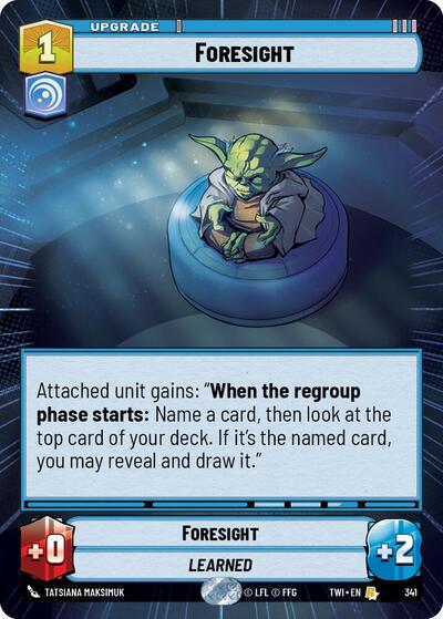 Foresight - 341 - Rare (Hyperspace) - Twilight of the Republic