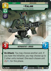 Kalani - Analytical General - 357 - Rare (Hyperspace) - Twilight of the Republic