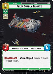 Pelta Supply Frigate - 367 - Common (Hyperspace) - Twilight of the Republic