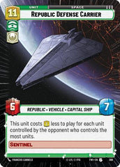 Republic Defense Carrier - 369 - Uncommon (Hyperspace) - Twilight of the Republic