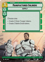 Manufactured Soldiers - 373 - Uncommon (Hyperspace) - Twilight of the Republic