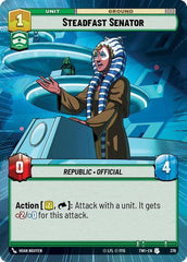 Steadfast Senator - 376 - Uncommon (Hyperspace) - Twilight of the Republic