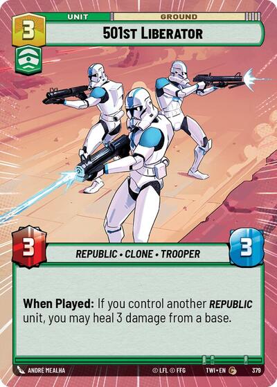 501st Liberator - 379 - Common (Hyperspace) - Twilight of the Republic