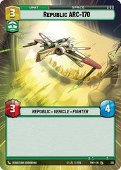 Republic ARC-170 - 381 - Common (Hyperspace) - Twilight of the Republic