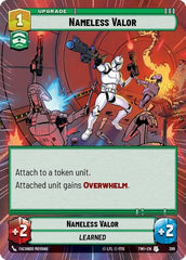 Nameless Valor - 389 - Uncommon (Hyperspace) - Twilight of the Republic