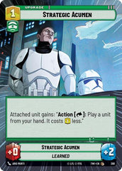 Strategic Acumen - 390 - Common (Hyperspace) - Twilight of the Republic