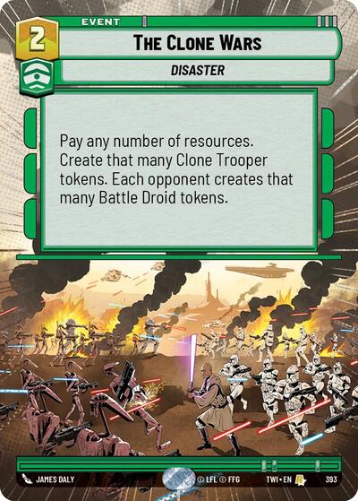 The Clone Wars - 393 - Rare (Hyperspace) - Twilight of the Republic