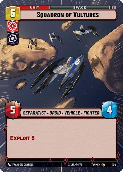 Squadron of Vultures - 404 - Common (Hyperspace) - Twilight of the Republic