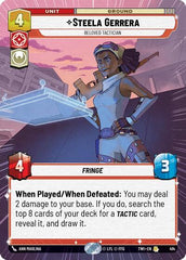 Steela Gerrera - Beloved Tactician - 414 - Rare (Hyperspace) - Twilight of the Republic