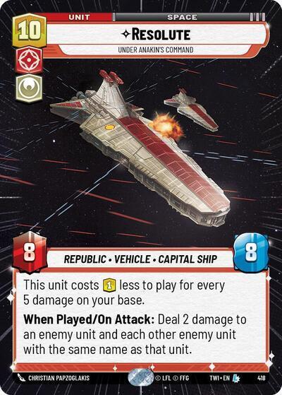 Resolute - Under Anakin's Command - 418 - Legendary (Hyperspace) - Twilight of the Republic