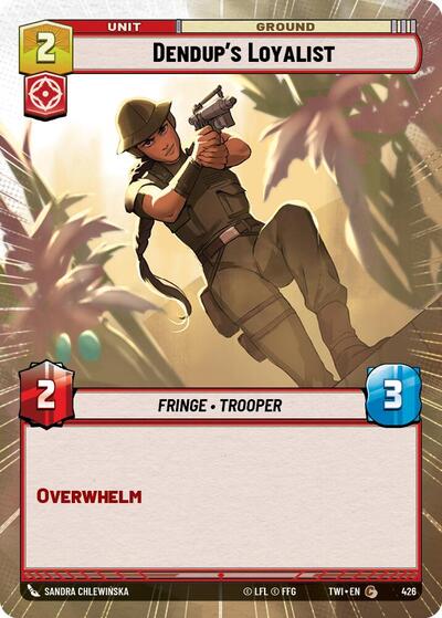 Dendup's Loyalist - 426 - Common (Hyperspace) - Twilight of the Republic