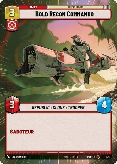 Bold Recon Commando - 428 - Common (Hyperspace) - Twilight of the Republic