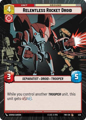 Relentless Rocket Droid - 430 - Common (Hyperspace) - Twilight of the Republic