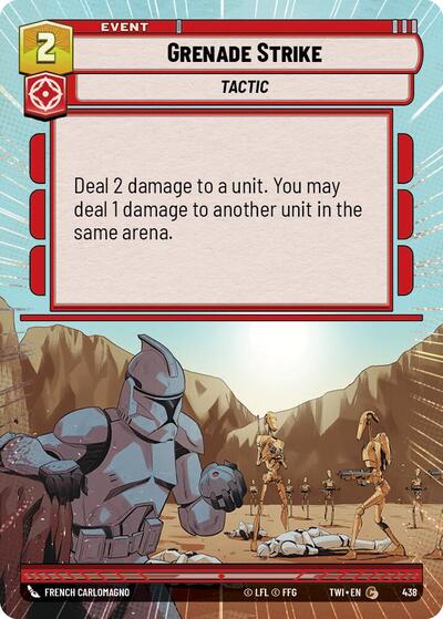 Grenade Strike - 438 - Common (Hyperspace) - Twilight of the Republic