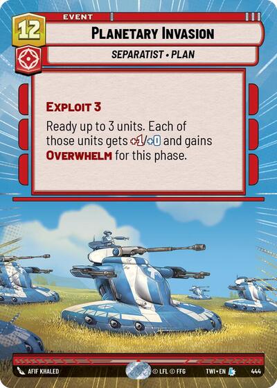 Planetary Invasion - 444 - Legendary (Hyperspace) - Twilight of the Republic