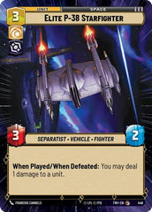 Elite P-38 Starfighter - 446 - Common (Hyperspace) - Twilight of the Republic