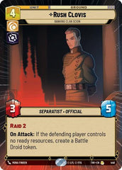 Rush Clovis - Banking Clan Scion - 448 - Rare (Hyperspace) - Twilight of the Republic