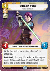 Sabine Wren - You Can Count On Me - 460 - Rare (Hyperspace) - Twilight of the Republic