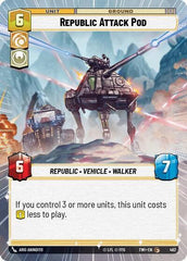 Republic Attack Pod - 462 - Common (Hyperspace) - Twilight of the Republic