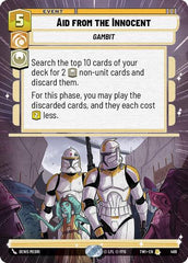 Aid from the Innocent - 466 - Rare (Hyperspace) - Twilight of the Republic
