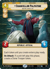 Chancellor Palpatine - Wartime Chancellor - 468 - Legendary (Hyperspace) - Twilight of the Republic