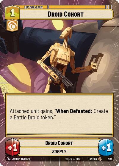 Droid Cohort - 483 - Common (Hyperspace) - Twilight of the Republic