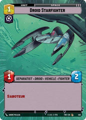 Droid Starfighter - 492 - Common (Hyperspace) - Twilight of the Republic