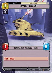 Patrolling AAT - 495 - Common (Hyperspace) - Twilight of the Republic