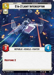 Eta-2 Light Interceptor - 505 - Common (Hyperspace) - Twilight of the Republic