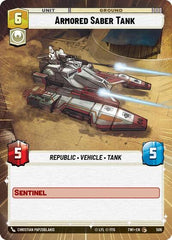 Armored Saber Tank - 506 - Common (Hyperspace) - Twilight of the Republic