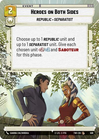 Heroes on Both Sides - 509 - Common (Hyperspace) - Twilight of the Republic