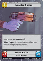 Hold-Out Blaster - 516 - Common (Hyperspace) - Twilight of the Republic