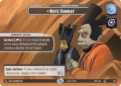 Nute Gunray - Vindictive Viceroy - 259 - Common (Showcase) - Twilight of the Republic