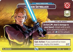Anakin Skywalker - What it Takes to Win - 269 - Common (Showcase) - Twilight of the Republic