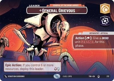 General Grievous - General of the Droid Armies - 272 - Special (Showcase) - Twilight of the Republic