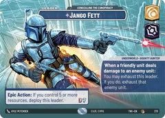 Jango Fett - Concealing the Conspiracy - 273 - Common (Showcase) - Twilight of the Republic