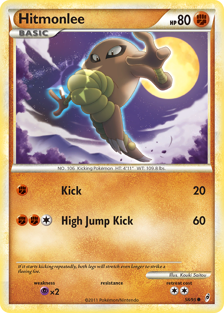 Hitmonlee - 58/95 - Call of Legends