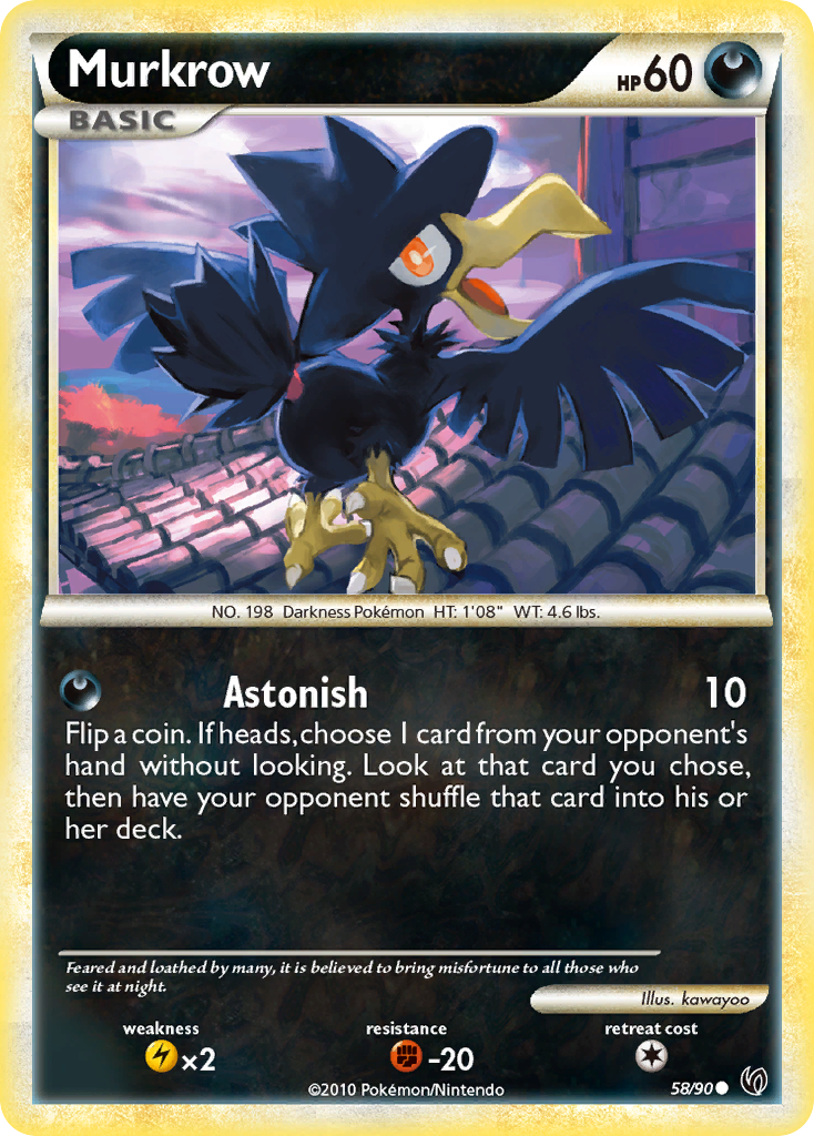 Murkrow - 58/90 - HS—Undaunted