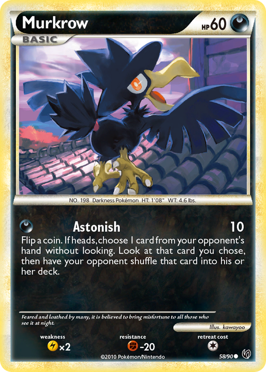 Murkrow - 58/90 - HS—Undaunted