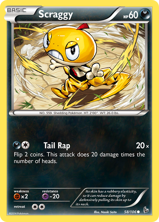 Scraggy - 058/106 - Flashfire