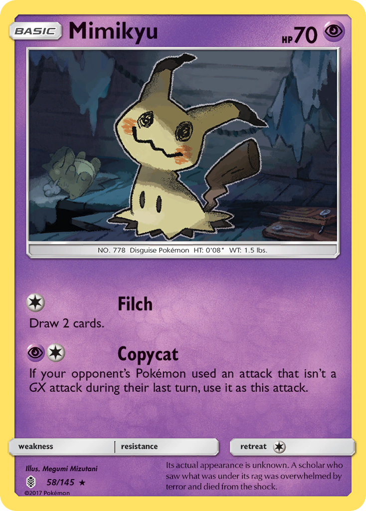 Mimikyu - 058/145 - Guardians Rising