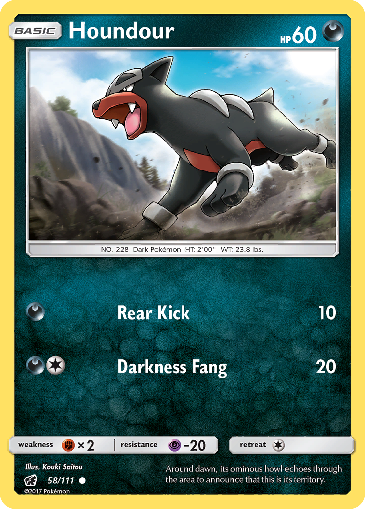 Houndour - 058/111 - Crimson Invasion