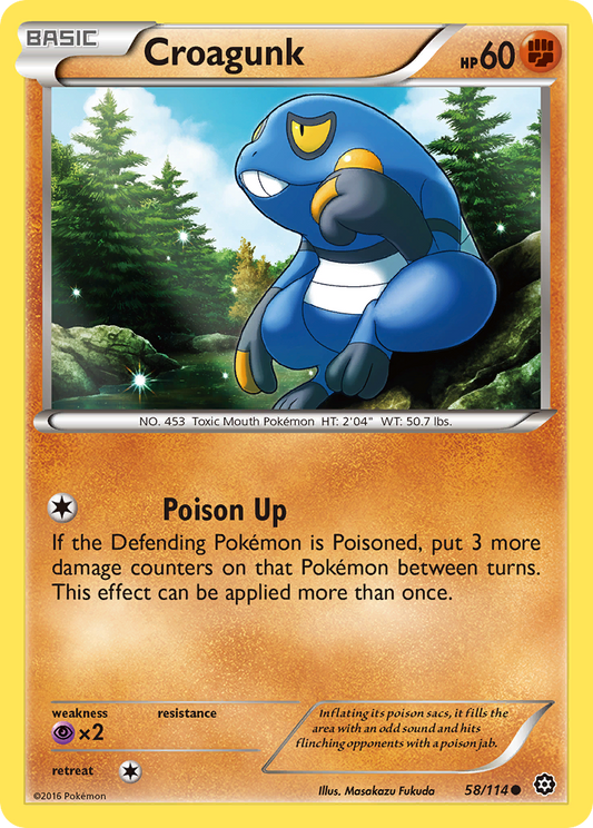 Croagunk - 058/114 - Steam Siege