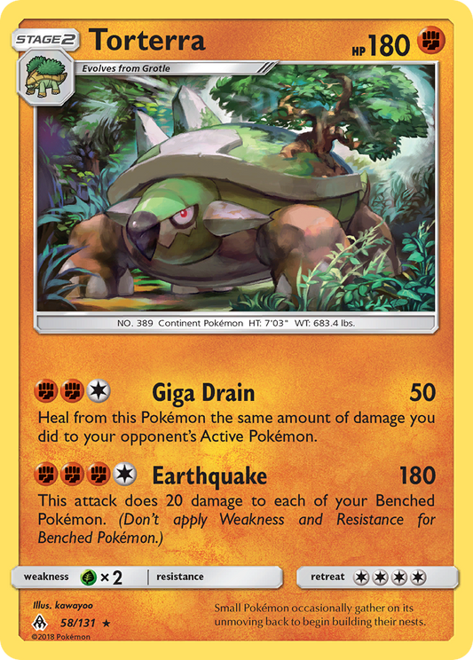 Torterra - 058/131 - Forbidden Light