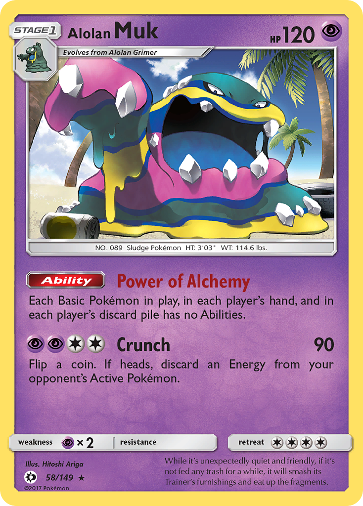 Alolan Muk - 058/149 - Sun & Moon