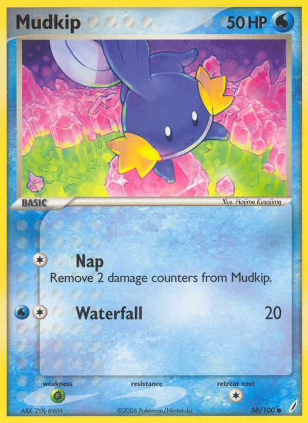 Mudkip - 058/100 - Crystal Guardians