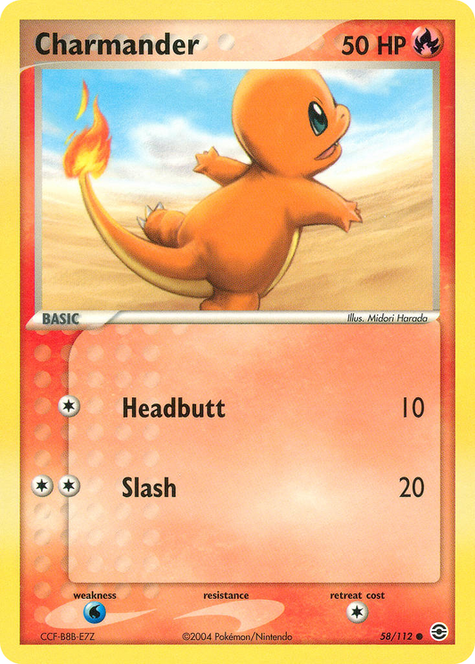 Charmander - 058/112 - FireRed & LeafGreen